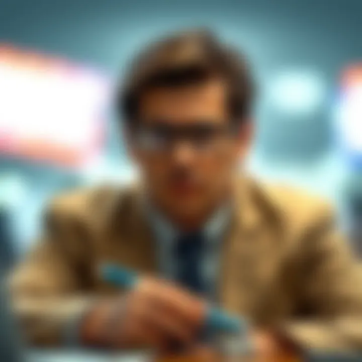 Illustration depicting the concept of survivor bias in decision making