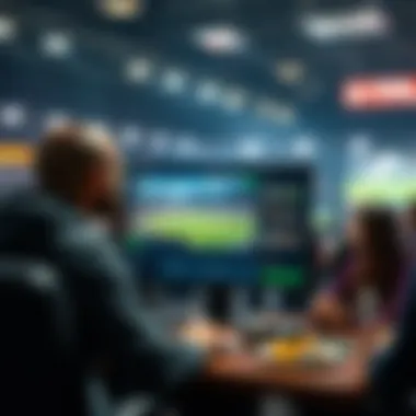 Intuitive Betting Experience Illustration showcasing user-friendly sports betting interface