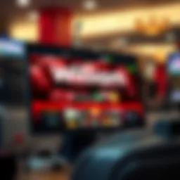 Illustration showcasing the user-friendly interface of the William Toto site.